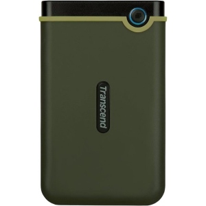 Жорсткий диск зовнішній Transcend StoreJet 2TB M3G USB 3.1 Military Green Slim (TS2TSJ25M3G)