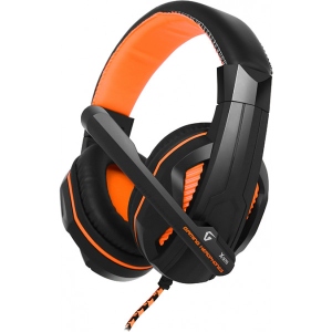 асортимент Гарнітура дротова ігрова Gemix X-370 Black-Orange (04300102)