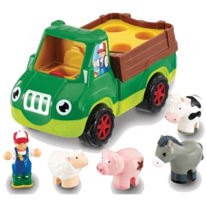 Інерційний ігровий транспорт для малюка Wow Toys Freddie Farm Truck Вантажівка Фредді (10710)