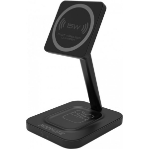 Зарядний пристрій Promate Aurabase-15w Black