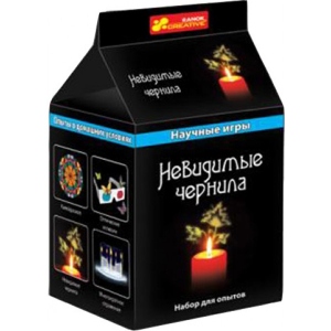 Набір для дослідження Ranok-Creative Наукові ігри міні Невидимі чорнило, рус. (219608)