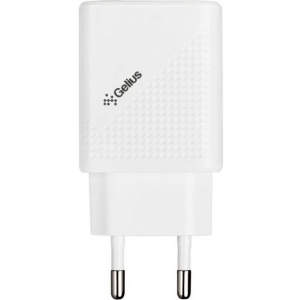 Мережевий зарядний пристрій Gelius Pro Vogue GP-HC011 2USB 2.4A + Cable MicroUSB White (83268)