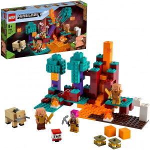 Конструктор LEGO Minecraft Спотворений ліс (21168)