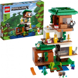 Конструктор LEGO Minecraft Сучасний будиночок на дереві (21174)