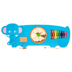 Бізіборд-дошка Viga Toys Слоник (50472FSC)