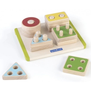 Сортер Guidecraft Manipulatives Фігури геометрії (G6738)