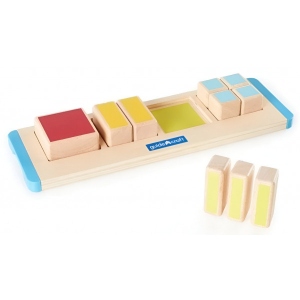 Сортер Guidecraft Manipulatives Частини квадрата (G6748)