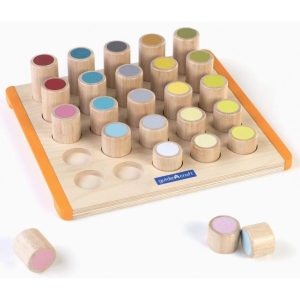 Сортер Guidecraft Manipulatives Кольорові циліндри (G6734)