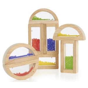 Дерев'яний конструктор Guidecraft Block Play Намистини (G3012)