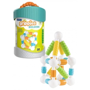 Магнітний конструктор Guidecraft Grippies Builders, 30 деталей (G8312)