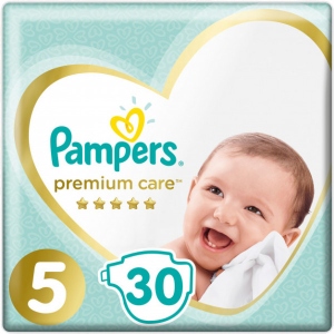 Одноразові підгузки Pampers Premium Care Розмір 5 (11-16 кг), 30 шт. (81689908)