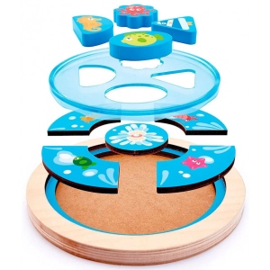 Головоломка з дерева Hape Глибоке море (E1604)