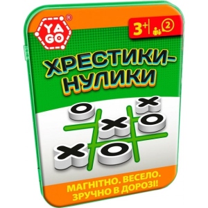 Настільна гра магнітна (3-4 роки) Yago Хрестики-нуліки (40110) купити