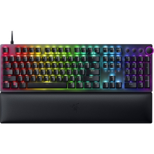 Клавіатура дротова ігрова Razer Huntsman V2 Purple Optical Switch RU (RZ03-03931300-R3R1)