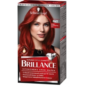 Фарба для волосся Schwarzkopf Prof. Brillance 842 Куба спекотна ніч (4015000509855)
