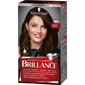 Фарба для волосся Schwarzkopf Prof. Brillance 880 Темний каштан (4015000535335)