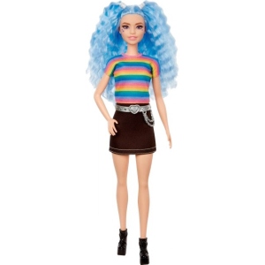 Лялька Barbie "Модниця" з блакитним волоссям (GRB61) купити в Україні