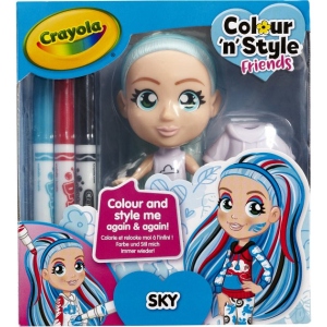 Сюжетно-рольова гра. Салон краси Crayola Colour n Style "Стильні дівчата" Скай