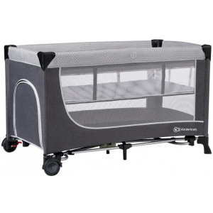 Манеж-ліжко Kinderkraft Leody Grey (KCLEOD00GRY0000) купити