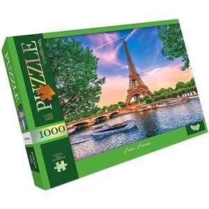 Пазли картонні (8 +) Danko-Toys Paris, France 1000 ел.  (C1000-12-04)