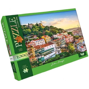 Пазли картонні (8 +) Danko-Toys Lisbon, Portugal 1000 ел.(C1000-12-02)