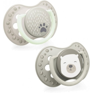 Симетрична пустушка Lovi Buddy bear силиконовая, 2 шт. (22/864)