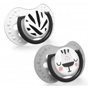 Симетрична пустушка Lovi Salt&Pepper силиконовая, 2 шт.  (22/879)