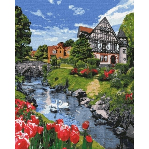 Картина за номерами Ideyka "Чарівний пейзаж" 40*50см (KHO2290)