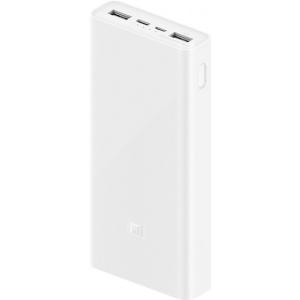 Батарея мобільна Xiaomi Mi 3 20000mAh Two-way Fast Charge 18W (VXN4258CN) White