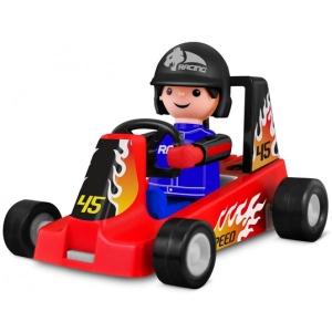 Igracek Колекційна фігурка Racer with kart red Гоночний карт (21021) Київ