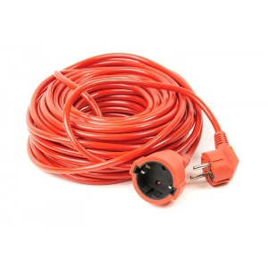 Уцінка - Подовжувач 220В PowerPlant PPCA10M50S1L 1 розетка 50m Orange