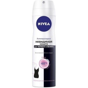 Дезодорант аерозольний NIVEA антіперсп Clear невидима захист 150мл порівняти ціни