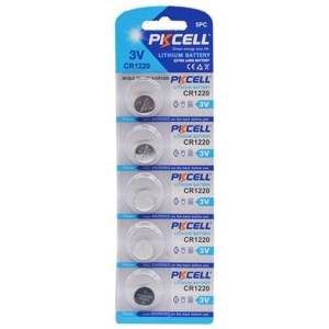 Батарейка PKCELL BL 5 шт. (PC/CR1220/21797) купити в Києві