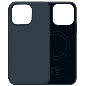 Чохол для смартфону MAKE Premium Silicone MagPro iPhone 14 Pro Max Midnight (MCLPM-AI14PMMN)