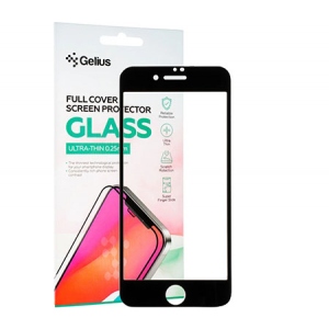 Захисне скло для смартфону Gelius Full Cover Ultra-Thin 0.25mm for iPhone SE (2020) Black (91060)