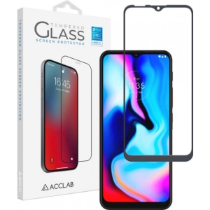 Захисне скло для смартфону ACCLAB Full Glue for Motorola Moto E7 Power Black (1283126514395)