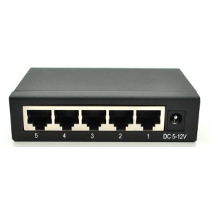 Коммутатор локальної мережі (Switch) Dinkia DS-1005P без БЖ купити в Україні