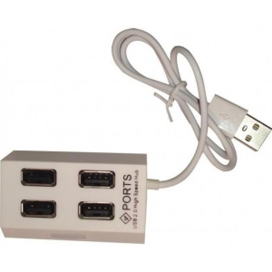 Хаб USB Atcom TD4004 4хUSB2.0 White (AT10724) продаж