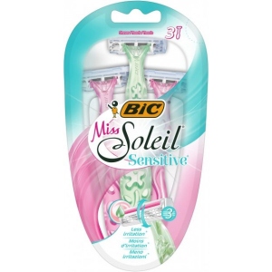Станок жіночий одноразовий BIC Miss Soleil Sensitive 3 шт. (3086123519176)