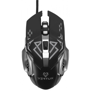 Миша дротова ігрова Vertux Drago Black