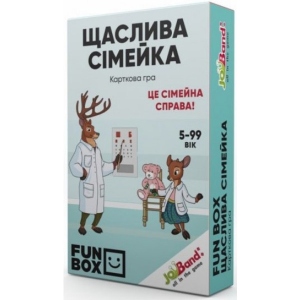 Настільна гра карткова (5-7 років) JoyBand-Bontoy FunBox Щаслива сімейка (FB0004)