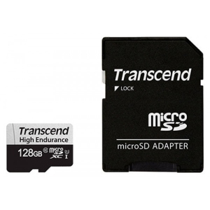 Карта пам'яті Transcend microSDXC 128GB C10 UHS-I U1 High Endurance (TS128GUSD350V)