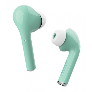 Навушники вкладиші бездротові TWS Trust Nika Touch True Wireless Mint (23703)