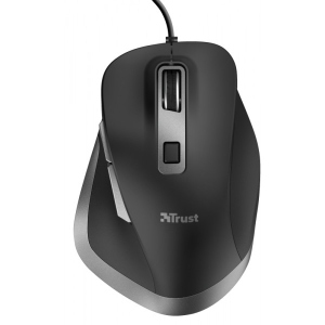 Миша дротова Trust Fyda Comfort USB Black (23808)