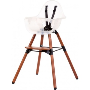 Стільчик для годування класичний Childhome Evolu 2 Nut/Frosted (CHEVOCHFR)