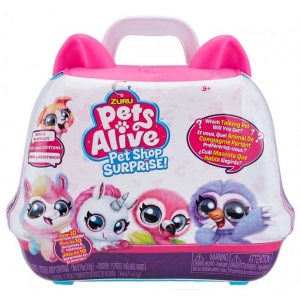 Інтерактивна іграшка пластикова Pets & Robo Alive "Pet Shop Surprise" - Улюбленець-Повторюшка (9523)