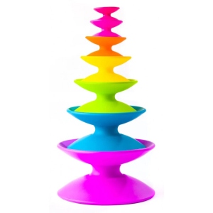 Пірамідка Fat Brain Toys Spoolz Кольорові котушки (FA181-1)