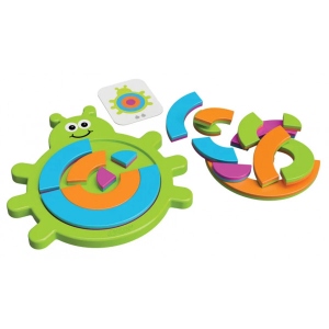 Пазли дерев'яні (3-4 роки) Fat Brain Toys Bugzzle Збери жука (FA209-1)
