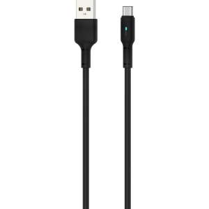 Кабель синхронізації даних Gelius Pro Lumin Lamp GP-UC100 Type-C Black