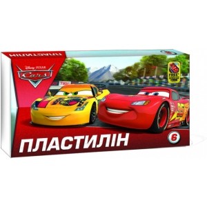 Пластилін класичний Мицар Серия Cars 6 цветов укр. (252088)